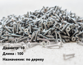 Шуруп 10х100 по дереву, шт цена от 10.94 ₼ / кг, где купить, условия доставки в Баку и Бакинская области